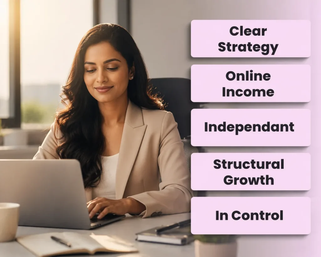 Women building career through digital marketing courses for women in Jalna
